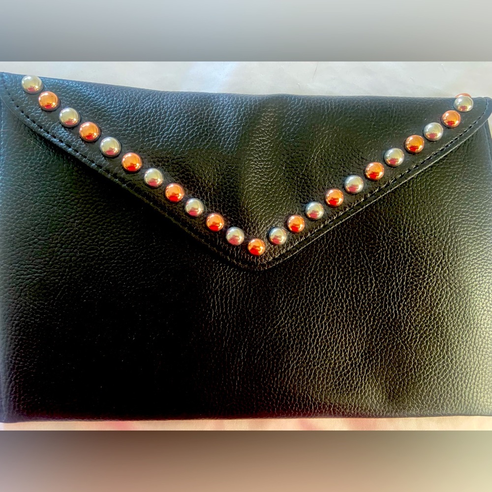 B-low the belt Studded Clutch